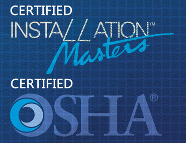 Windowland Certifications - OSHA, InstallMasters