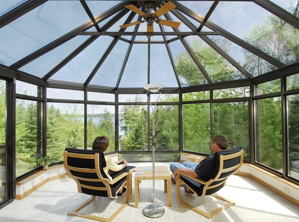 Four-Season Sunroom  Conservatories remodeling  ct