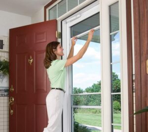 Retractable Screen Storm Doors