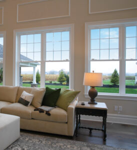 Double-Hung Windows Bedrooms, living rooms, whole-home replacement